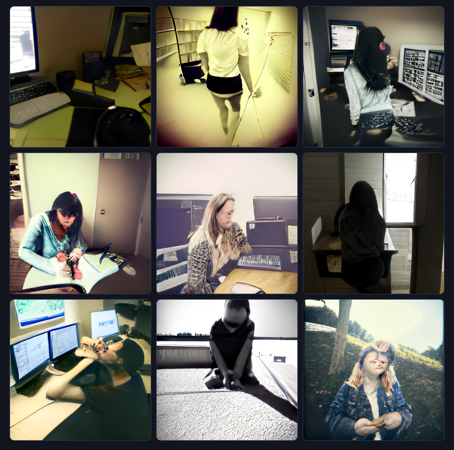 A day in the life as picture by Craiyon
